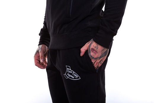 Signature Tracksuit Bottoms (Black)
