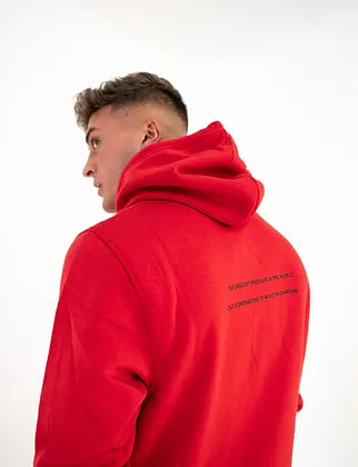 Boom Bang (Large Box Logo) Hoodie (Red)
