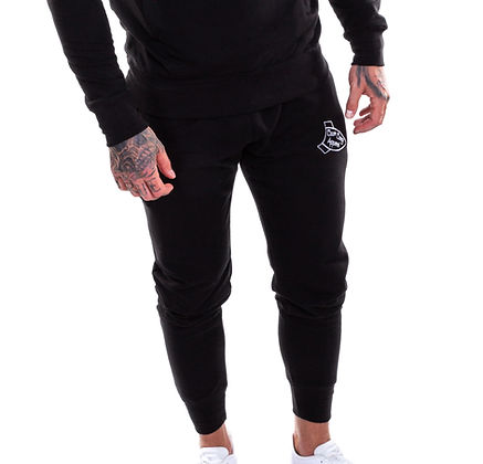 Signature Tracksuit Bottoms (Black)